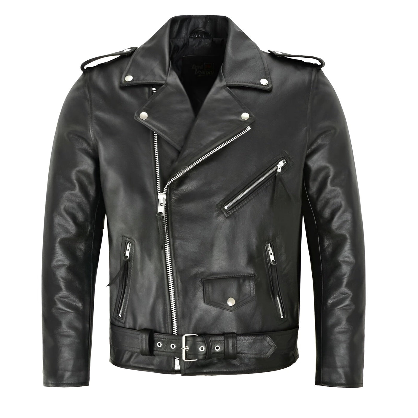Björn™ | Classic Leather Jacket in Biker Style