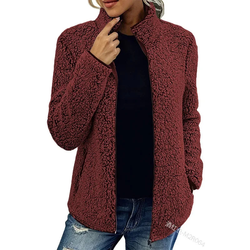 Sofia™ | Elegant Casual Fleece Jacket