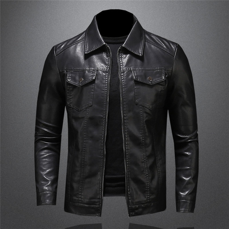 Andrea | Men's Handcrafted Leather Jacket