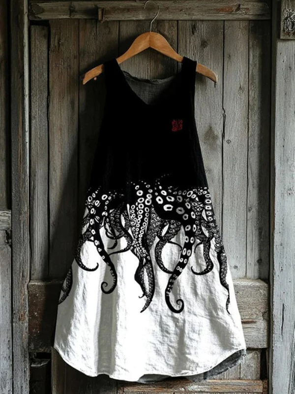 Celery – Octopus Pattern Dress