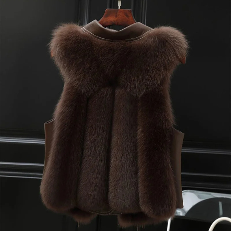 Rosella | Empress Vest in Faux Fur