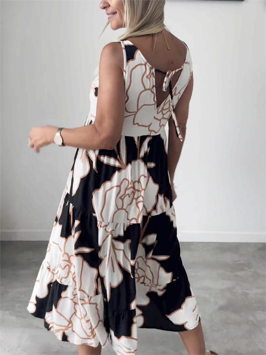 Elegant Floral Dress