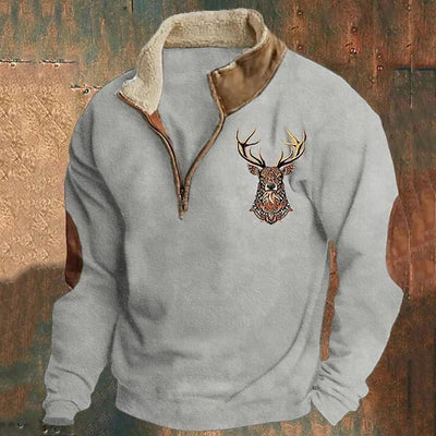 Arvid™ – Sweater with Deer Detail