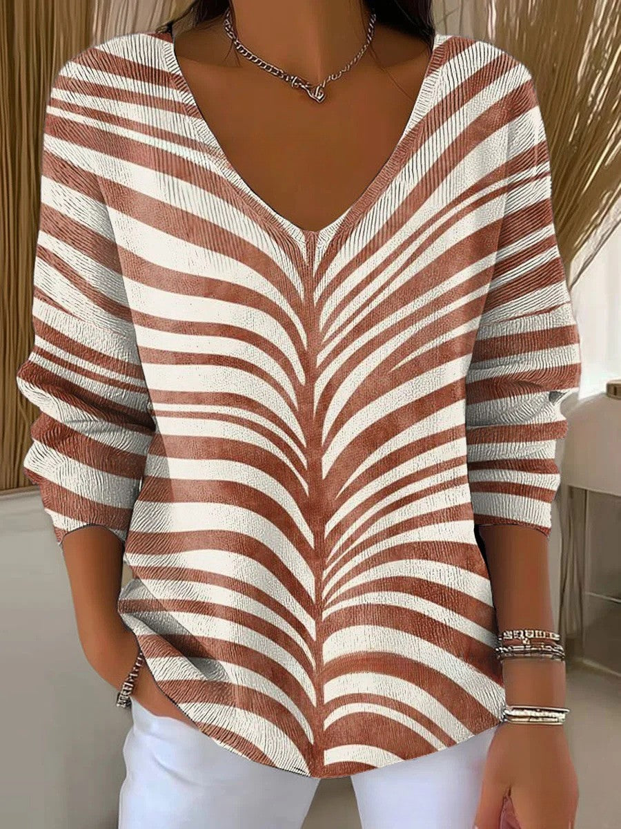 Benedetta – Knit Sweater with V-Neck 13