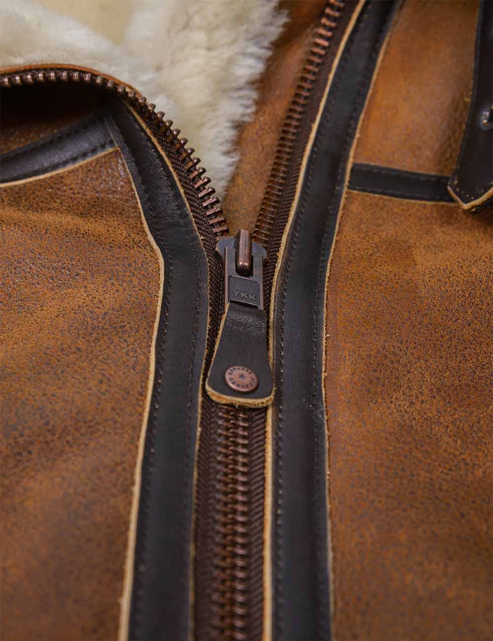 Aron - Bomber Jacket with Fur Hood