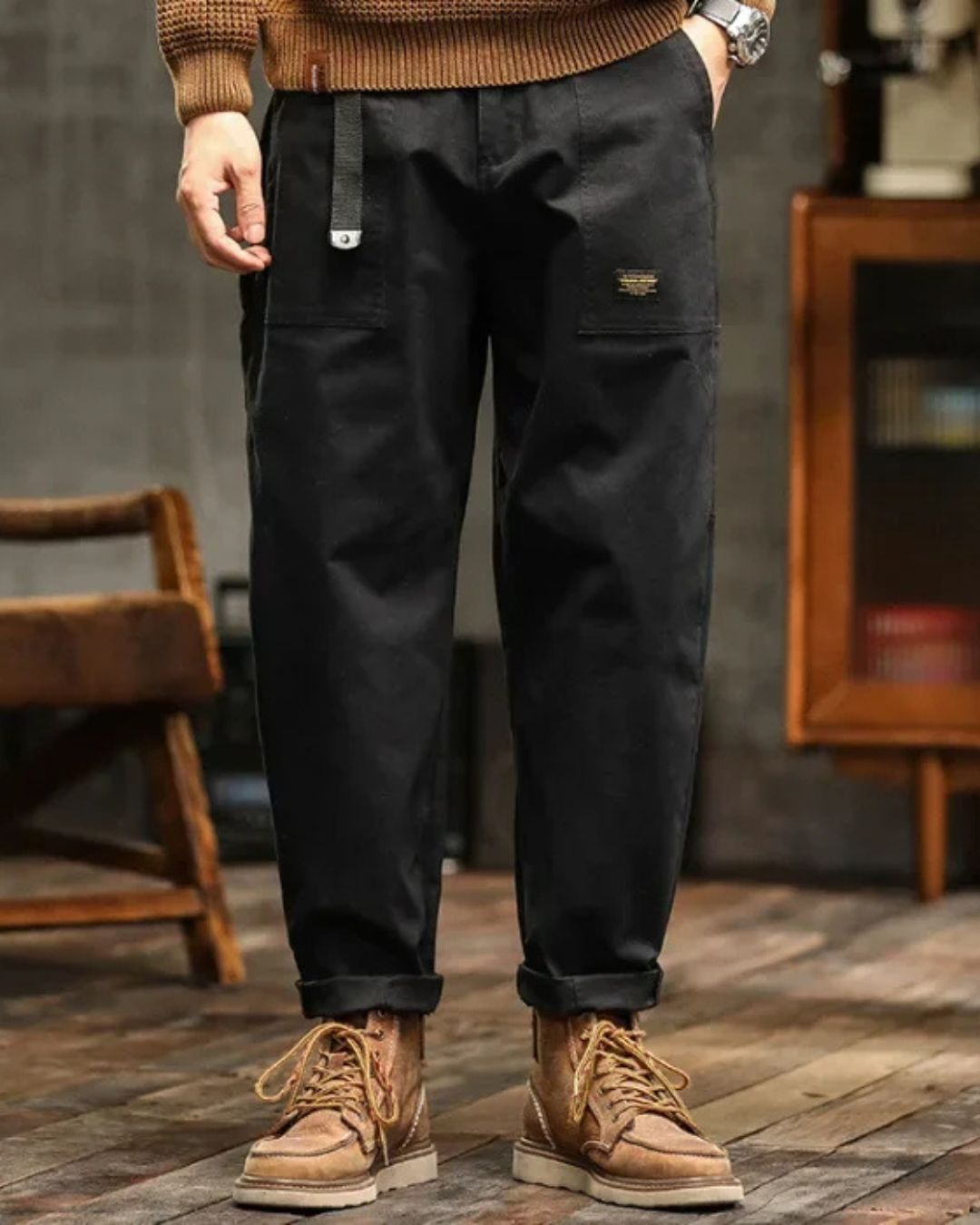 ROSSI ROMA | CLASSIC CARGO PANTS