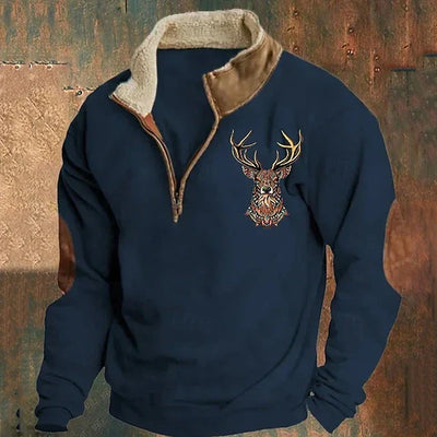 Arvid™ – Sweater with Deer Detail