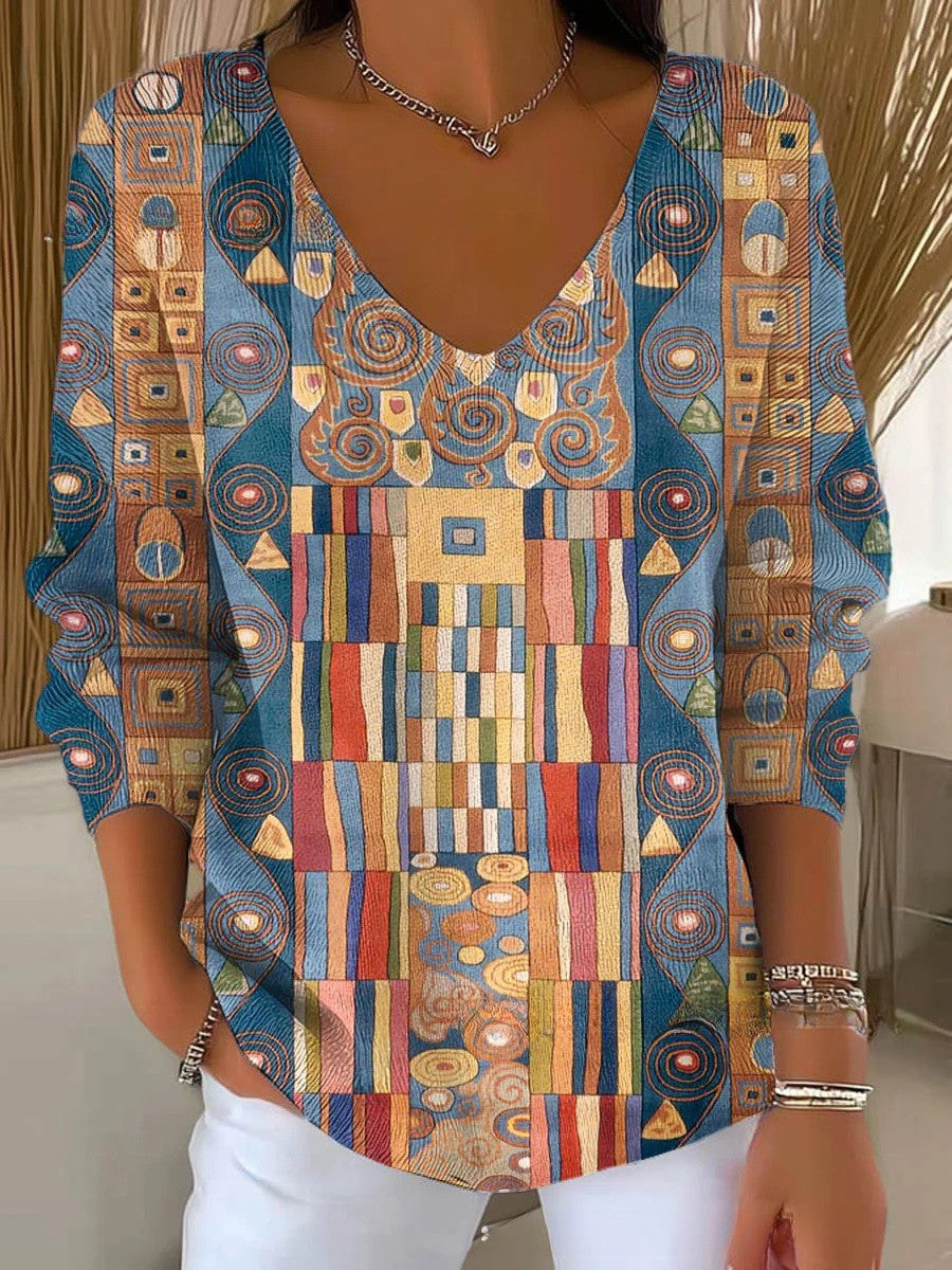 Benedetta – Knitted Pullover with V-Neck 8