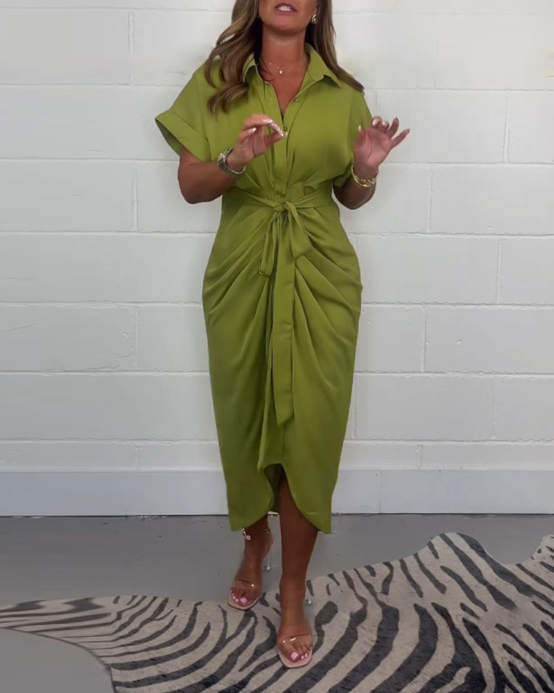 Valerie™ | Elegant Pleated Dress