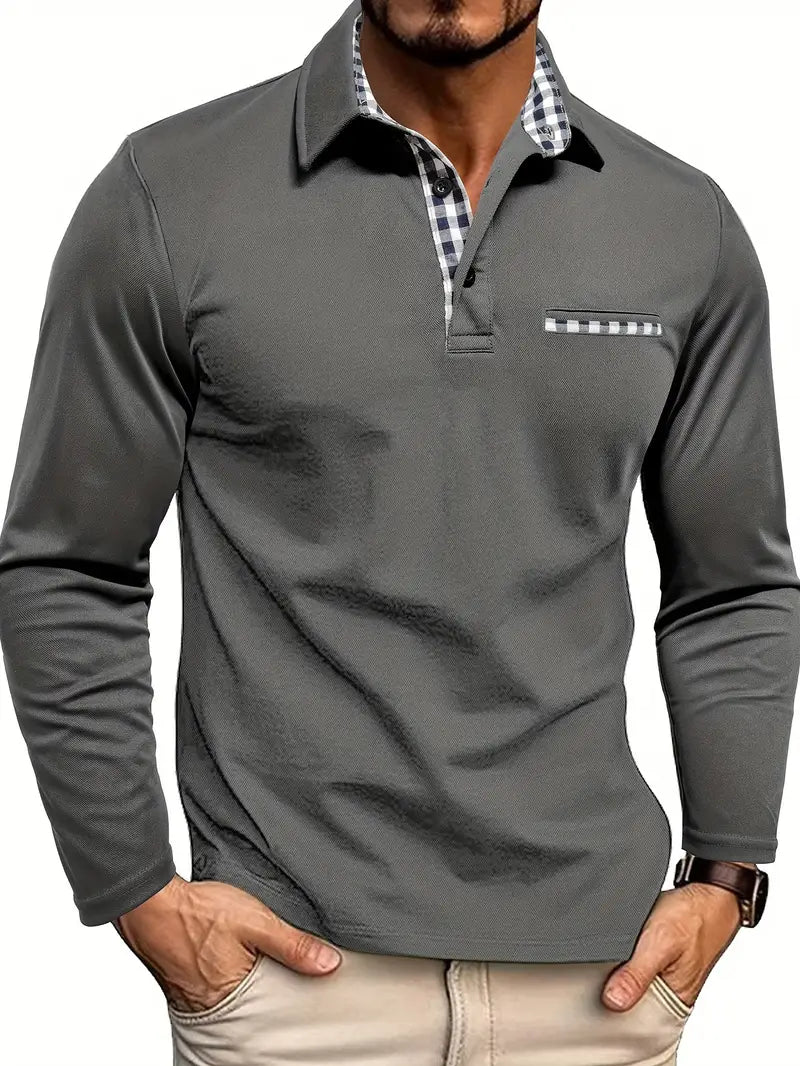 Aradka | Long-Sleeved Polo Shirt