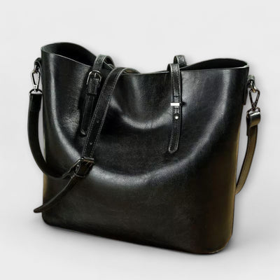 GRETA™ – TIMELESS LEATHER SHOULDER BAG WITH CLASSIC APPEAL