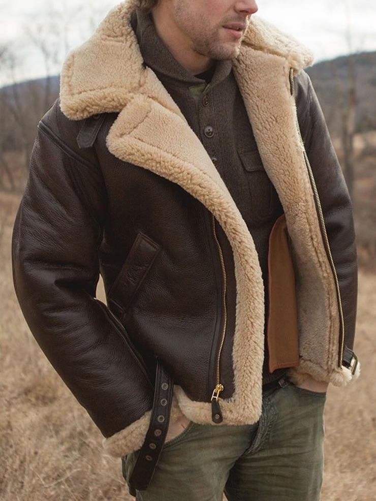 Fletcher™ | Premium Lambskin Leather Jacket
