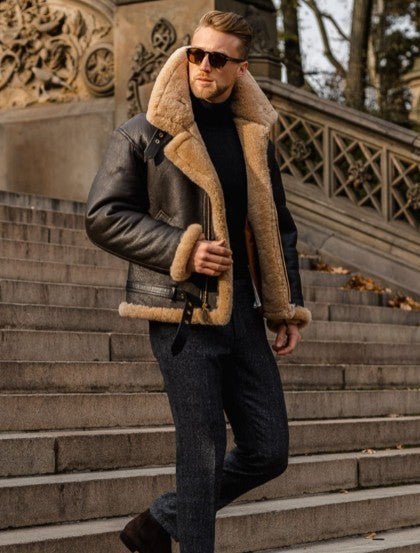 Fletcher™ | Premium Lambskin Leather Jacket