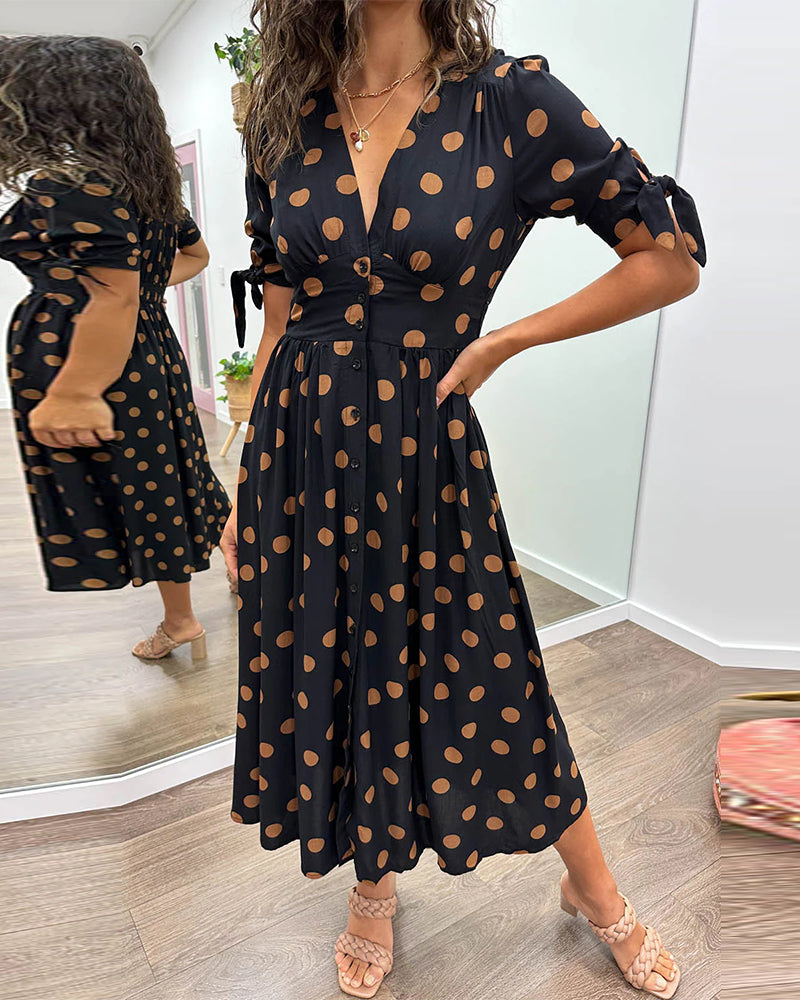 Monique™ | Elegant Dress with Sleeves