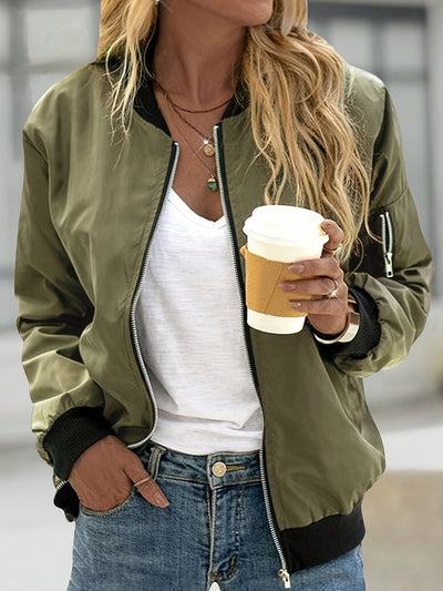 Sofia™ | Relaxed Bomber Jacket for Everyday