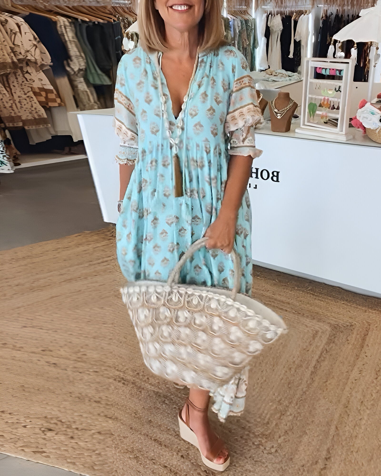 Shimmering Summer Dress