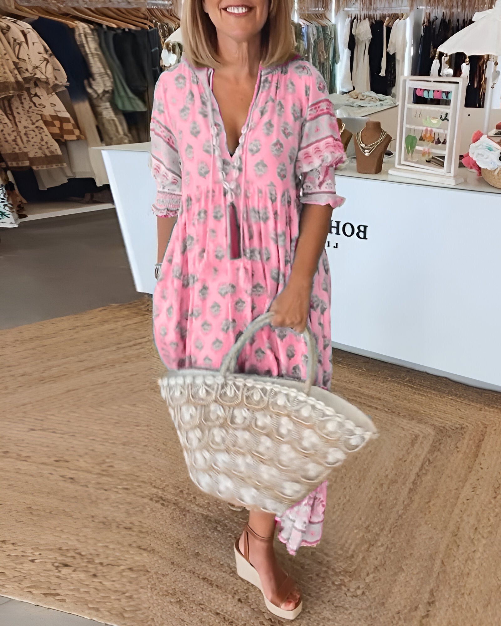 Shimmering Summer Dress