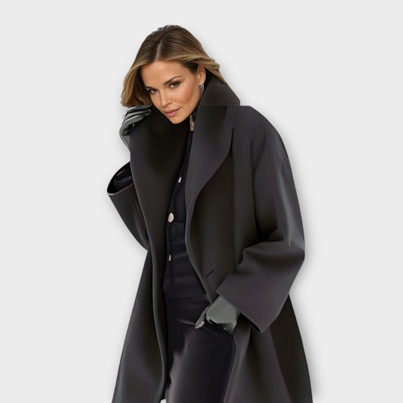 Josefine - Premium Windproof Wool Coat
