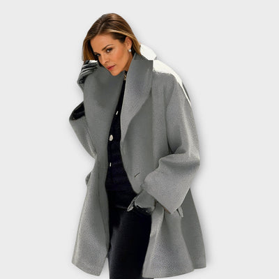 Josefine - Premium Windproof Wool Coat