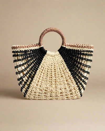 STRAW ART BAG | Summery Elegance & Bohemian Charm