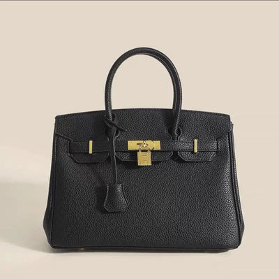 Nina | Classic Leather Handbag