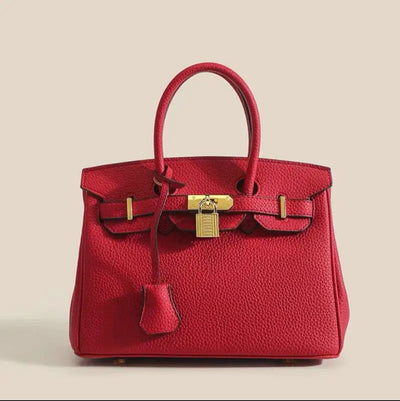 Nina | Classic Leather Handbag