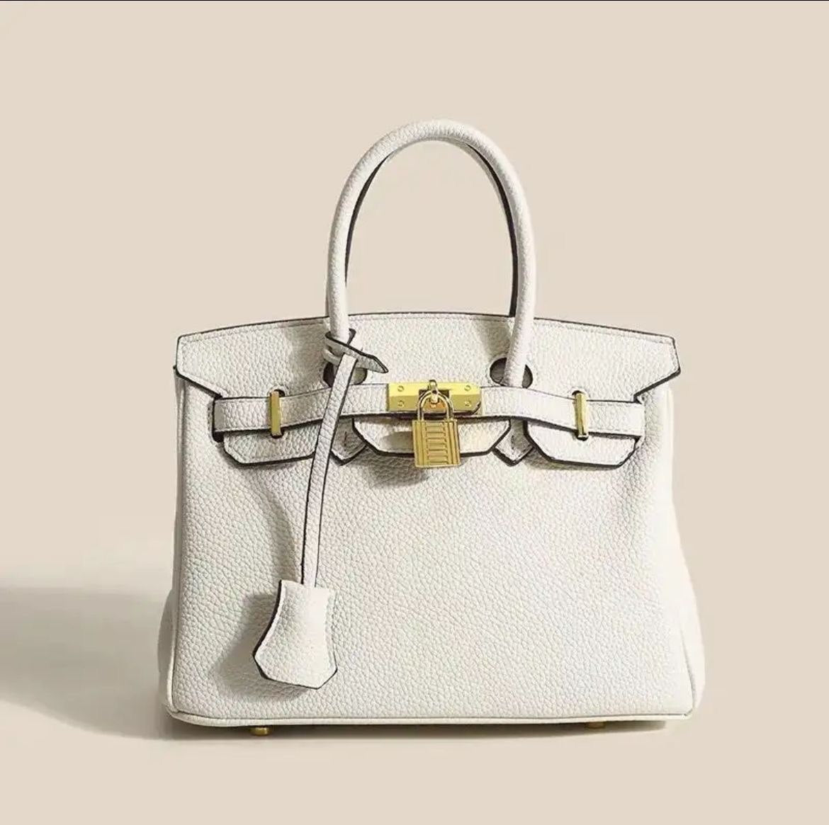 Nina | Classic Leather Handbag