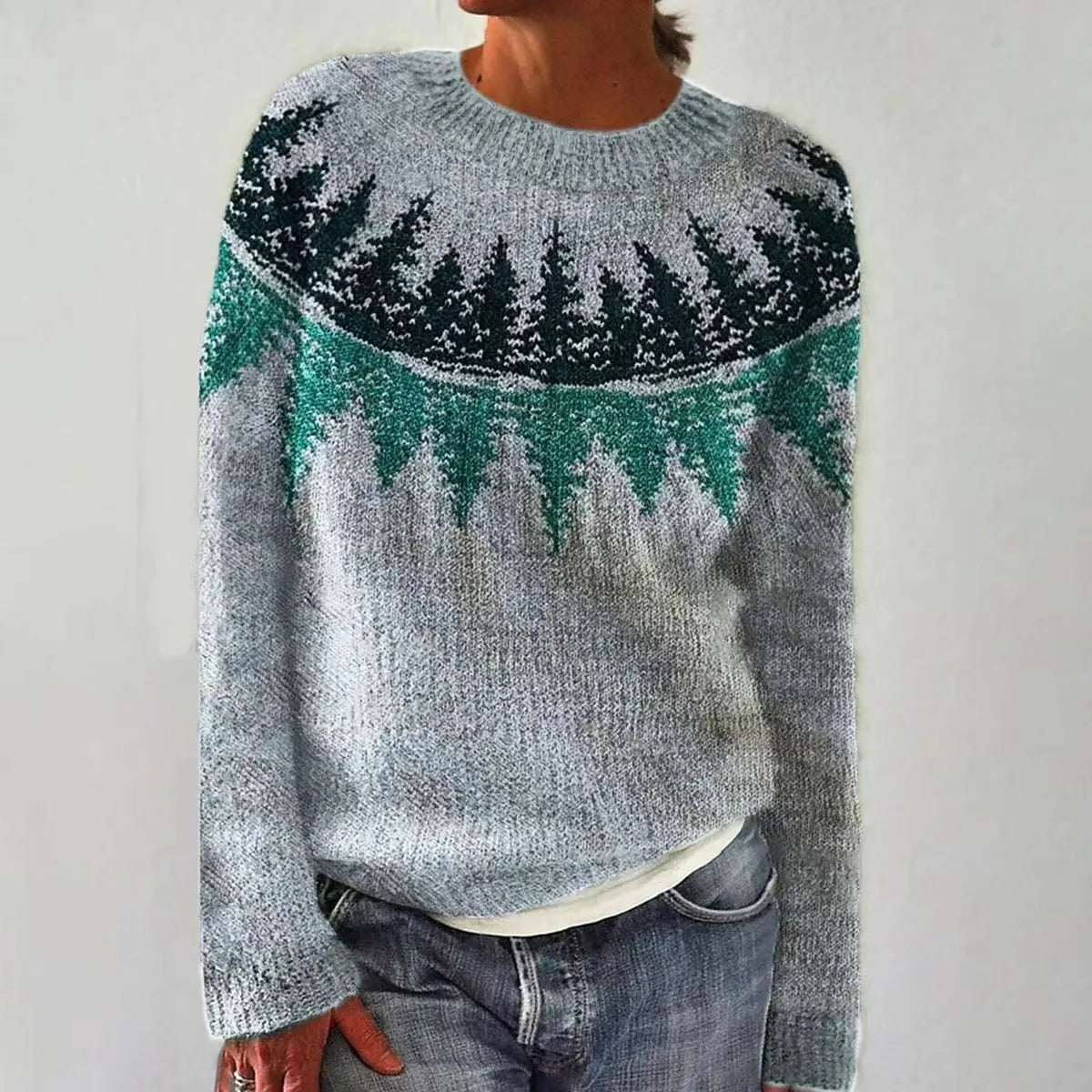 AMÉLIE | RETRO KNITTED SWEATER