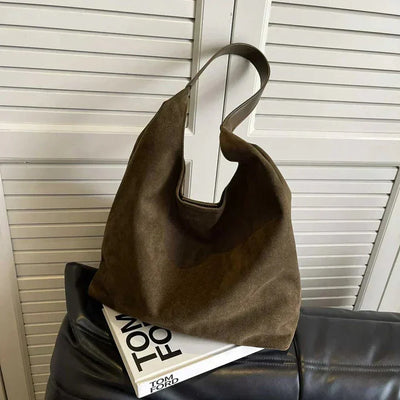 Alette | Stylish Suede Tote Bag