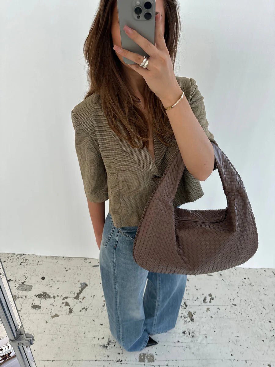 Mimi | Stylish Woven Tote Bag