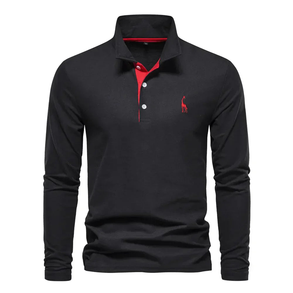 Long Sleeve Polo Shirt