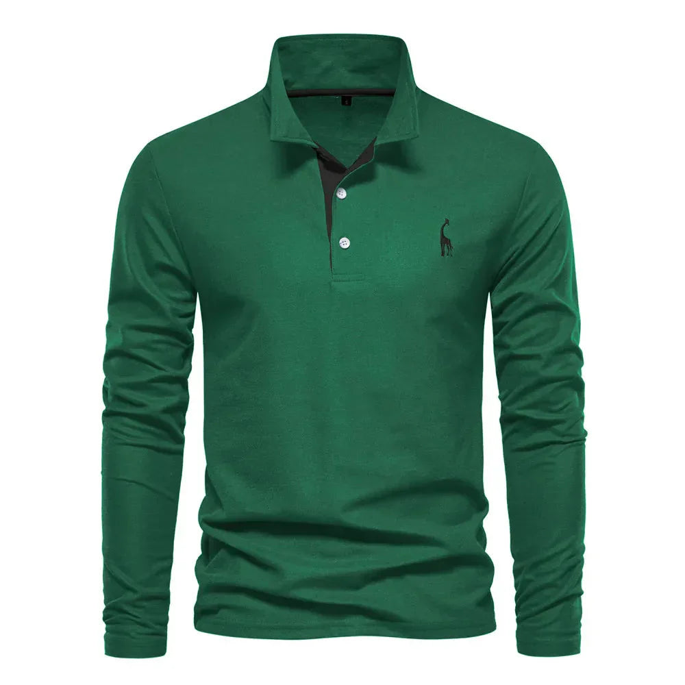 Long Sleeve Polo Shirt