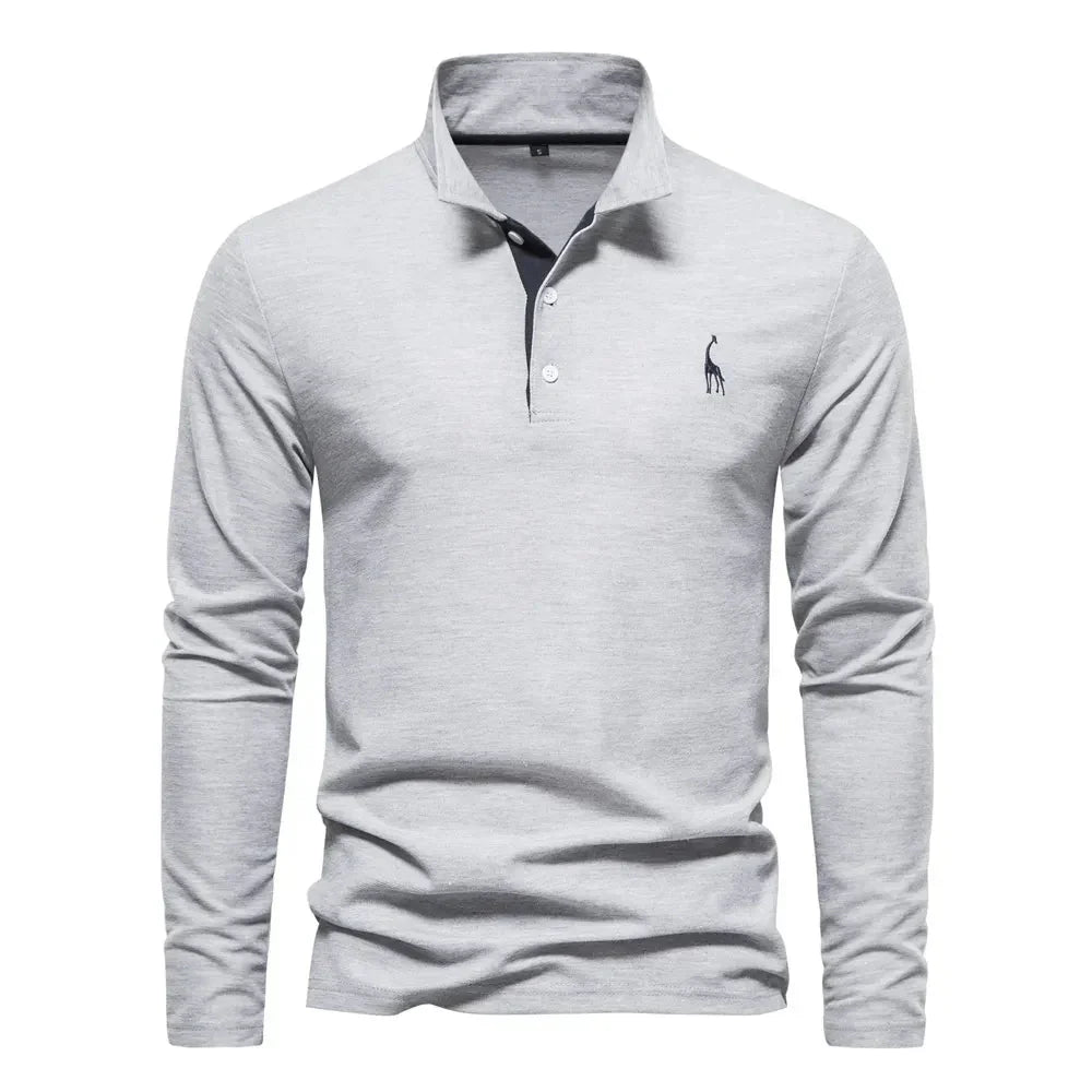 Long Sleeve Polo Shirt