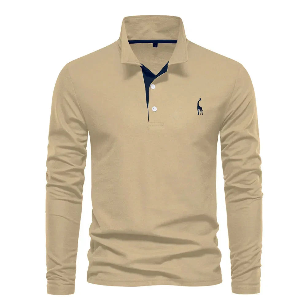 Long Sleeve Polo Shirt