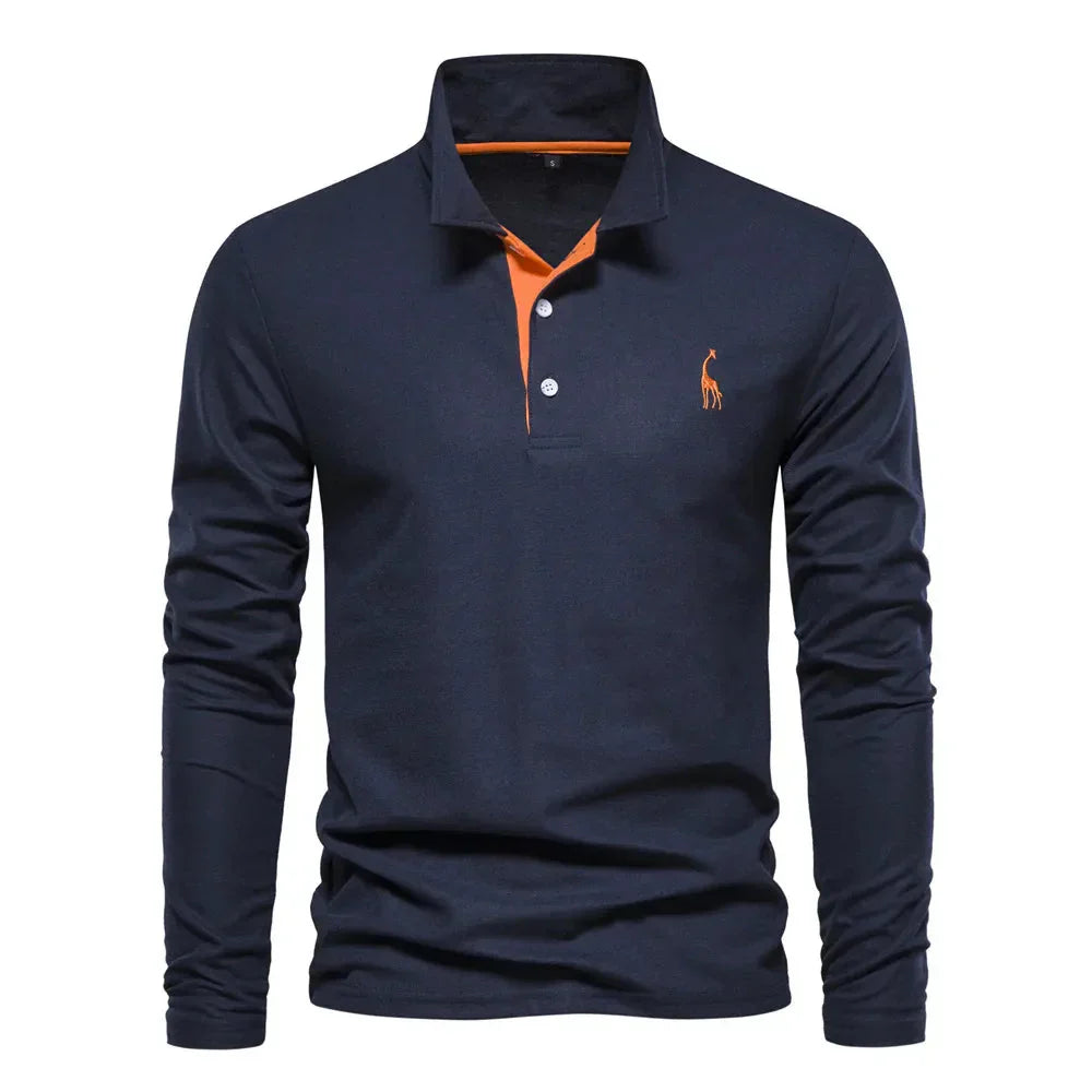 Long Sleeve Polo Shirt