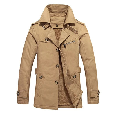 Chris | Elegant Padded Trench Coat