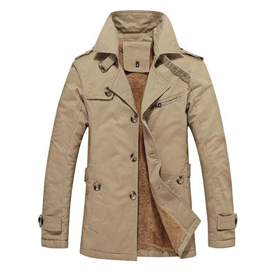 Chris | Elegant Padded Trench Coat