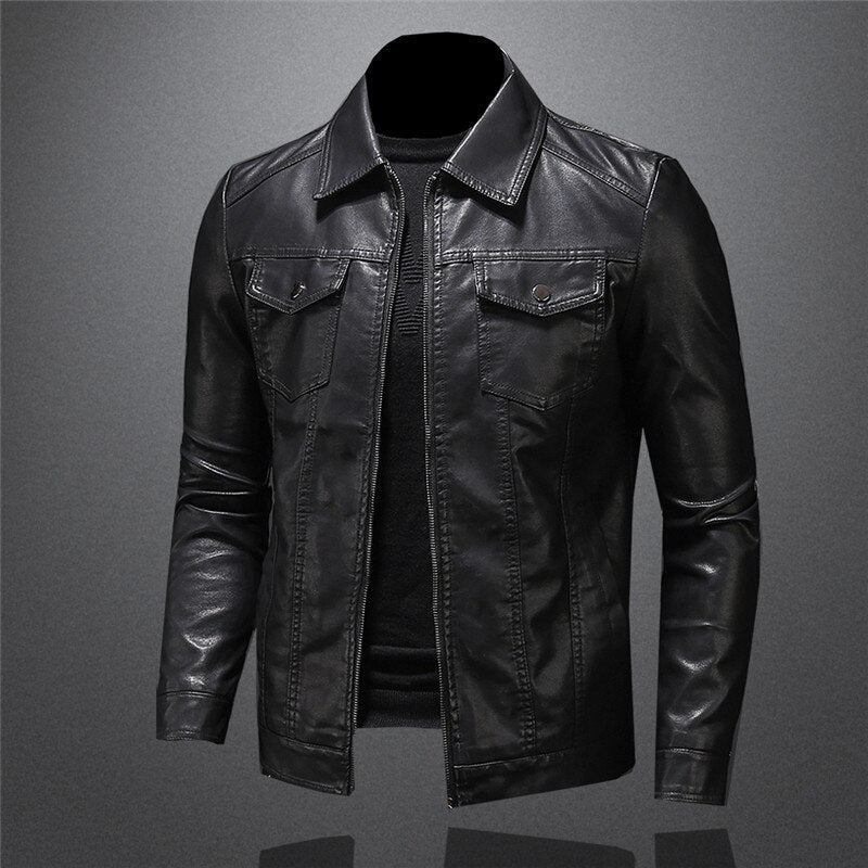 Andrea | Men's Handcrafted Leather Jacket