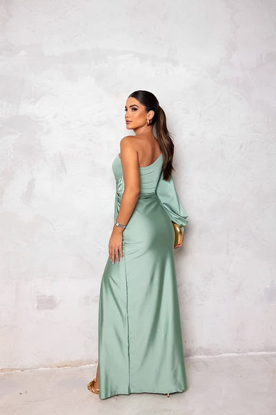 Elegant One-Shoulder Dress