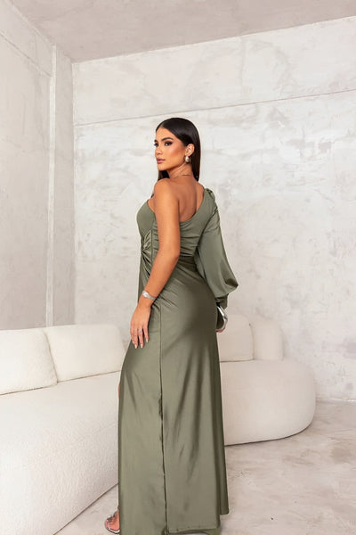 Elegant One-Shoulder Dress